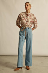 Daydream Top in Cream Berry Nouveau by Zoe Kratzmann