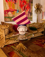 VELVET CUSHION in Plum Jam from the amazing range of Kip & Co