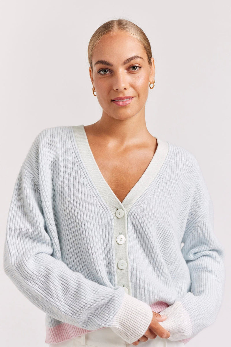 APRES SPLICE CARDI in Ice Blue from Alessandra