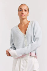 APRES SPLICE CARDI in Ice Blue from Alessandra