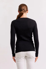 Alessandra MARLEY TOP in Black