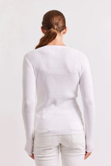 Alessandra MARLEY TOP in White