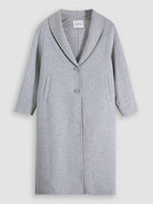 AMERICAN VINTAGE COAT DADO17HC in Polar Melange