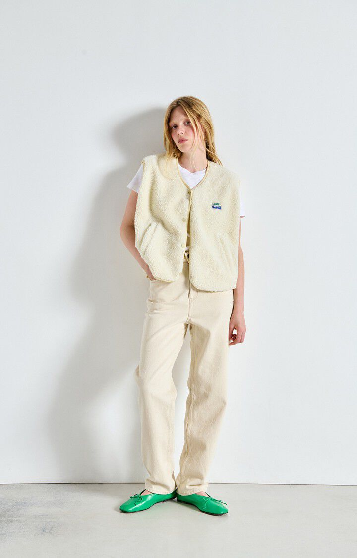 Hoktown Vest HOK16B in Ecru by American Vintage