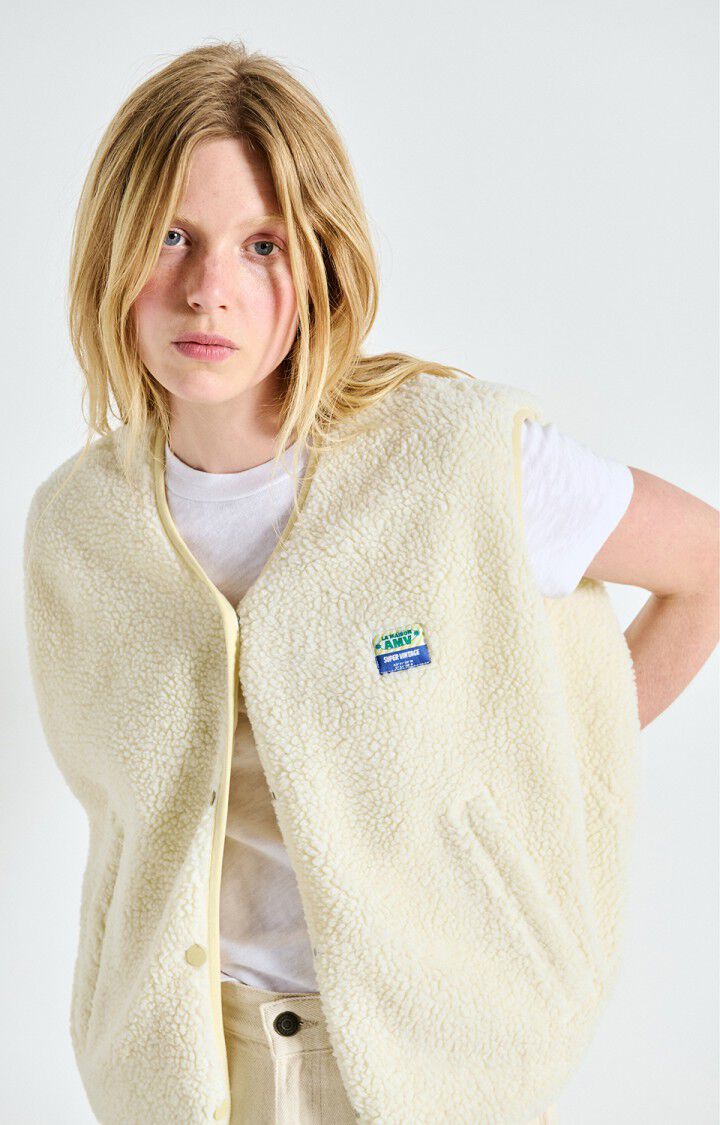 Hoktown Vest HOK16B in Ecru by American Vintage