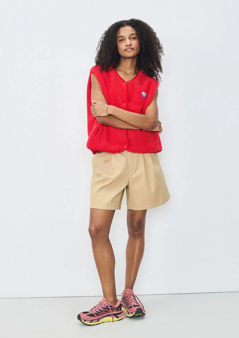 Hoktown Vest HOK16B by American Vintage in Strawberry