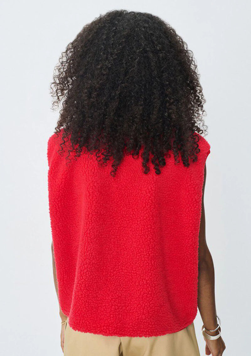 Hoktown Vest HOK16B by American Vintage in Strawberry