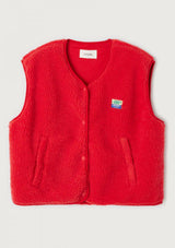 Hoktown Vest HOK16B by American Vintage in Strawberry