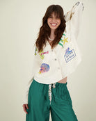 Annie Wide Leg Pant in Green by ME369