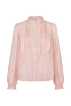 ARIEL LONG SLEEVE SHIRT in Light Pink by Lollys Laundry
