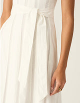 ARYA MIDI DRESS in White from MOS The Label