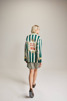 AUDREY COLLAR JACKET in Sporty Jade by ME369