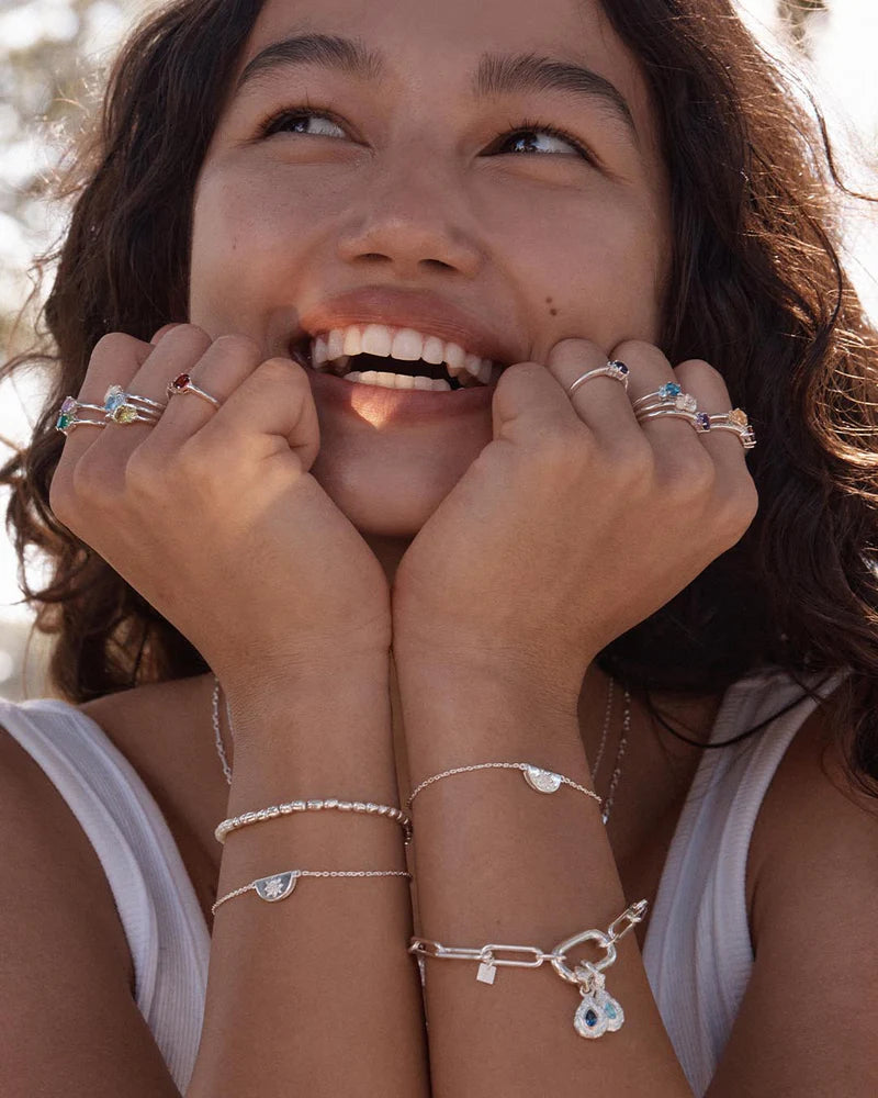 LOTUS BRACELET in STIRLING SILVER from By Charlotte