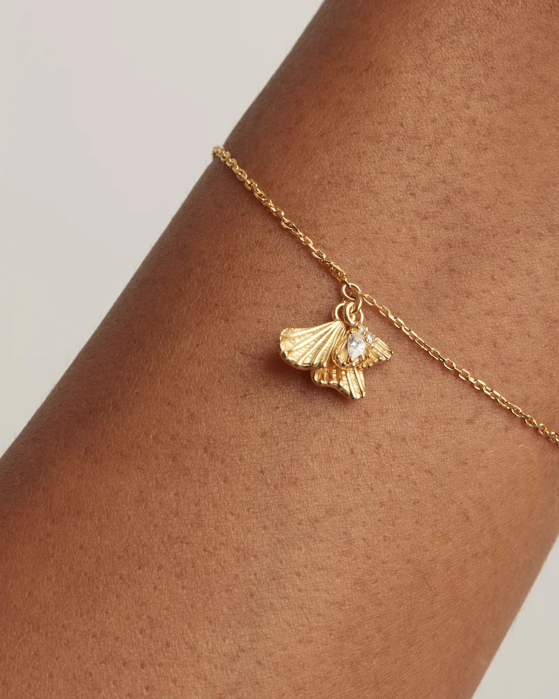 OCEAN WHISPER BRACELET in 18K Gold Vermeil from By Charlotte