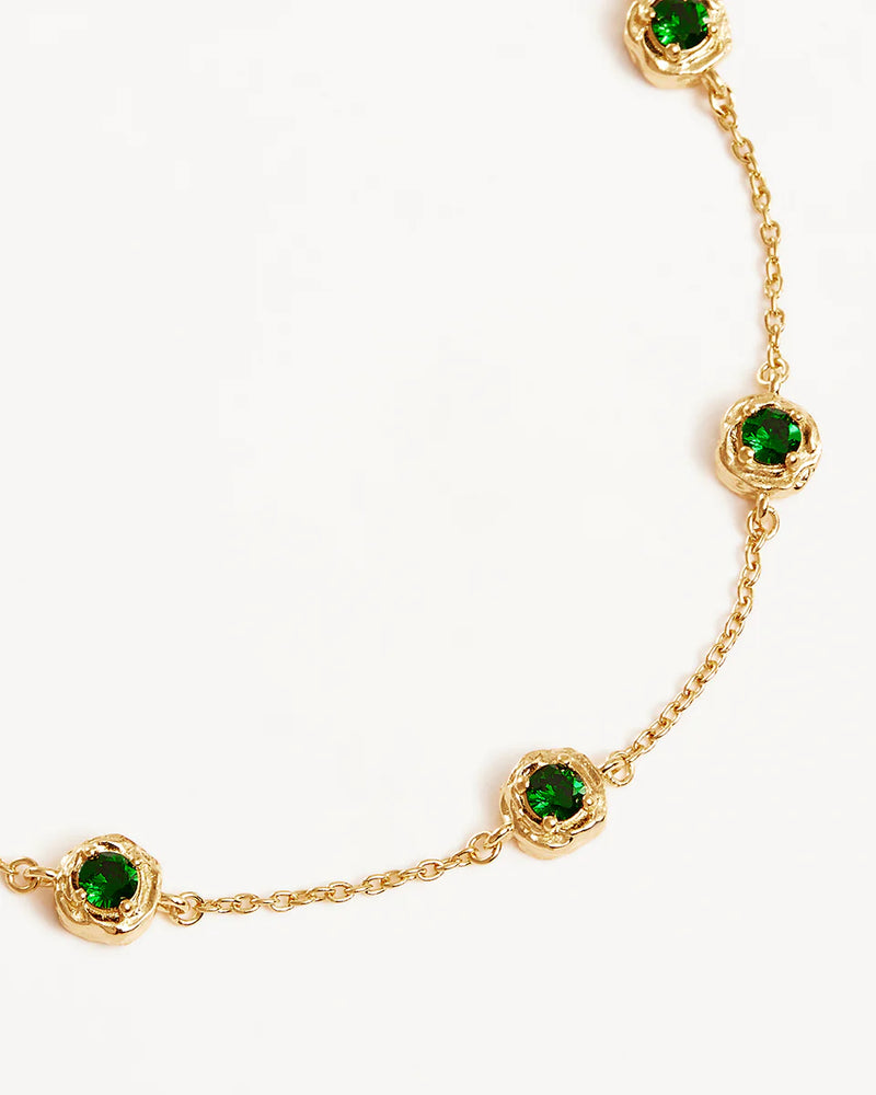 DEPTH OF YOU BRACELET in 18K Gold Vermeil from By Charlotte