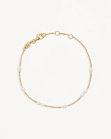 SERENE DREAMS PEARL BRACELET in 18K Gold Vermeil from By Charlotte