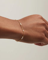SERENE DREAMS PEARL BRACELET in 18K Gold Vermeil from By Charlotte