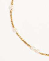 SERENE DREAMS PEARL BRACELET in 18K Gold Vermeil from By Charlotte