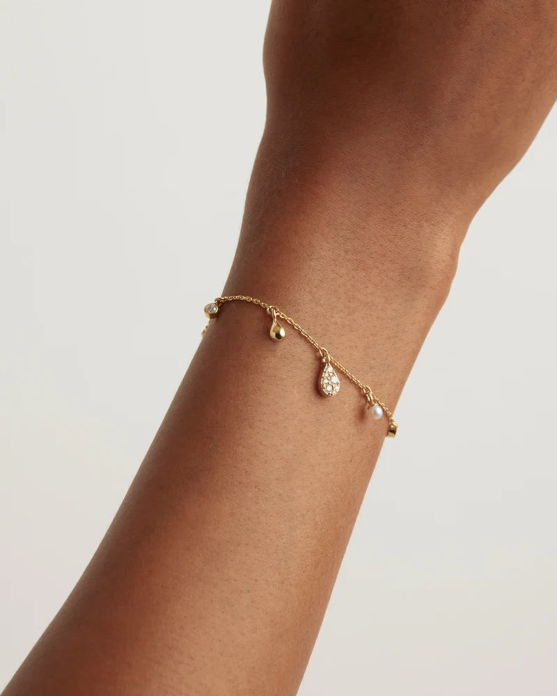 OCEAN MIST BRACELET in 18K Gold Vermeil from By Charlotte