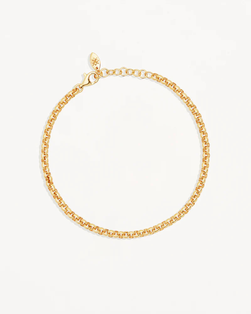 BELCHER CHAIN BRACELET in 18K Gold Vermeil from By Charlotte