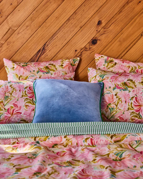 VELVET CUSHION in Cloud Break from the amazing range of Kip & Co products
