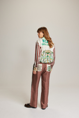 BAILEY STRAIGHT LEG PANT in Sporty Jade from Me369