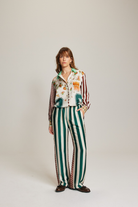 BAILEY STRAIGHT LEG PANT in Sporty Jade from Me369