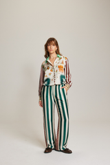 BAILEY STRAIGHT LEG PANT in Sporty Jade from Me369