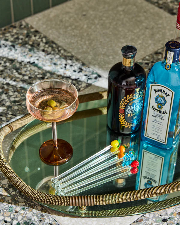 SWIZZLE STICKS 4P SET in Tutti Frutti from the amazing range of Kip & Co products 