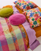 VELVET PEA CUSHION in Pink Love from the amazing range of Kip & Co 