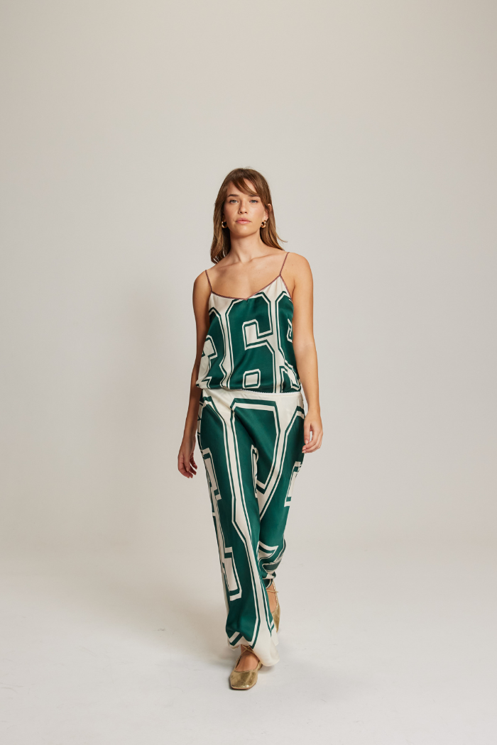 BLAKELY SLIP SKIRT in Sporty Jade from Me369