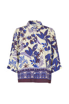 BONO SHORT SLEEVE SHIRT in Flower Print by Lollys Laundry