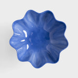 Pedestal Bowl in Sun Blue by &Klevering