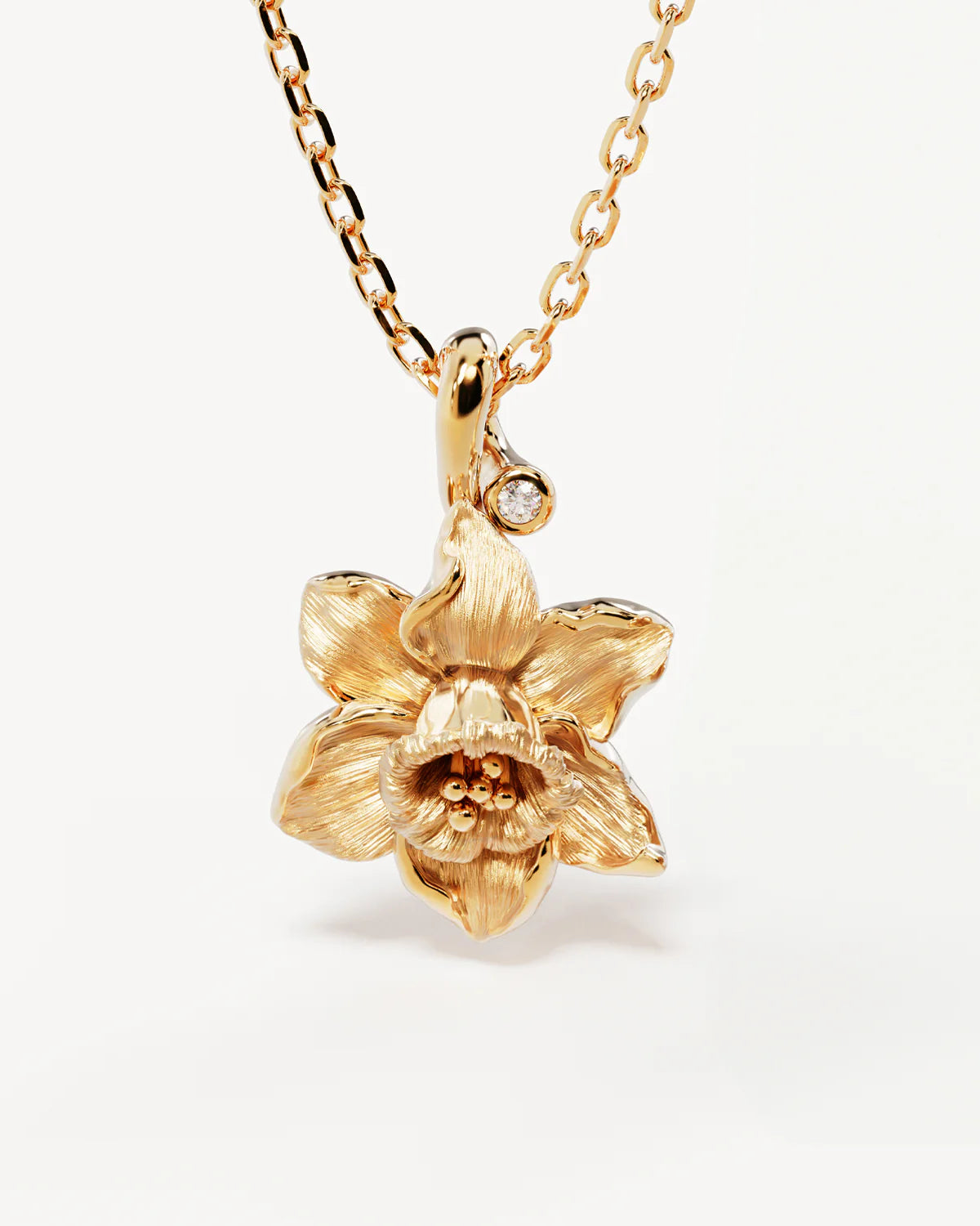 BIRTH FLOWER NECKLACE | GOLD - Darling & Domain