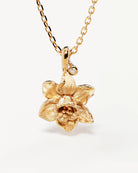 BIRTH FLOWER NECKLACE | GOLD - Darling & Domain