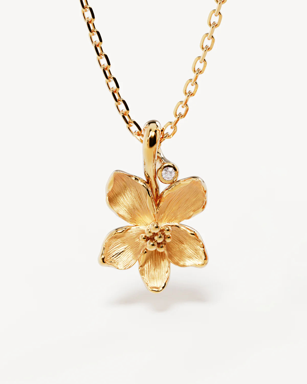 BIRTH FLOWER NECKLACE | GOLD - Darling & Domain