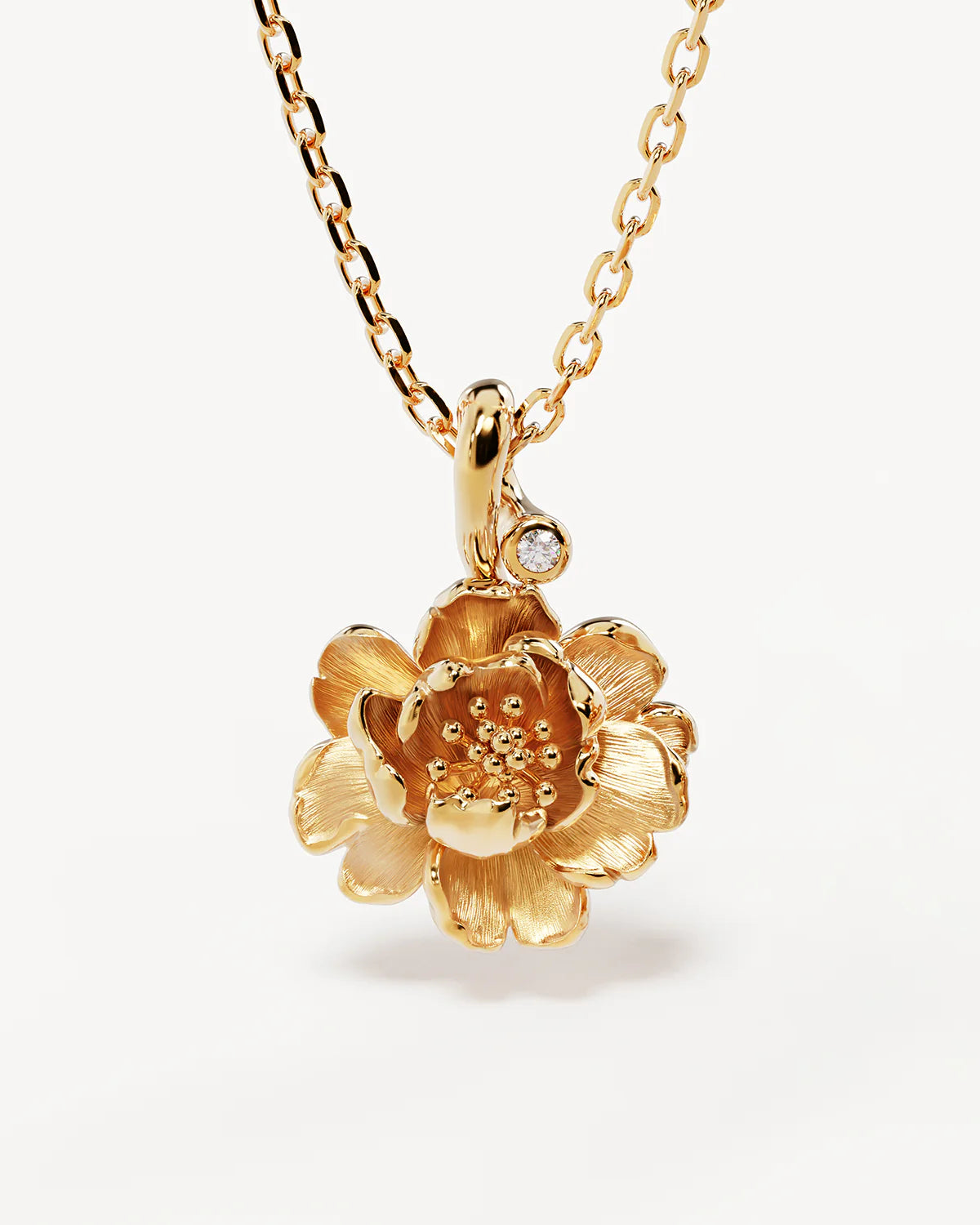 BIRTH FLOWER NECKLACE | GOLD - Darling & Domain