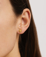 By Charlotte Bloom Within Stud Earrings in 18K Gold Vermeil