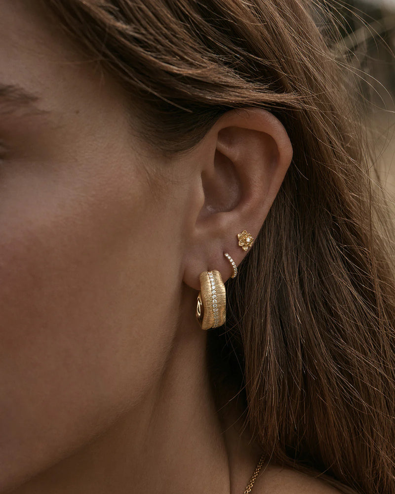 By Charlotte Bloom Within Stud Earrings in 18K Gold Vermeil