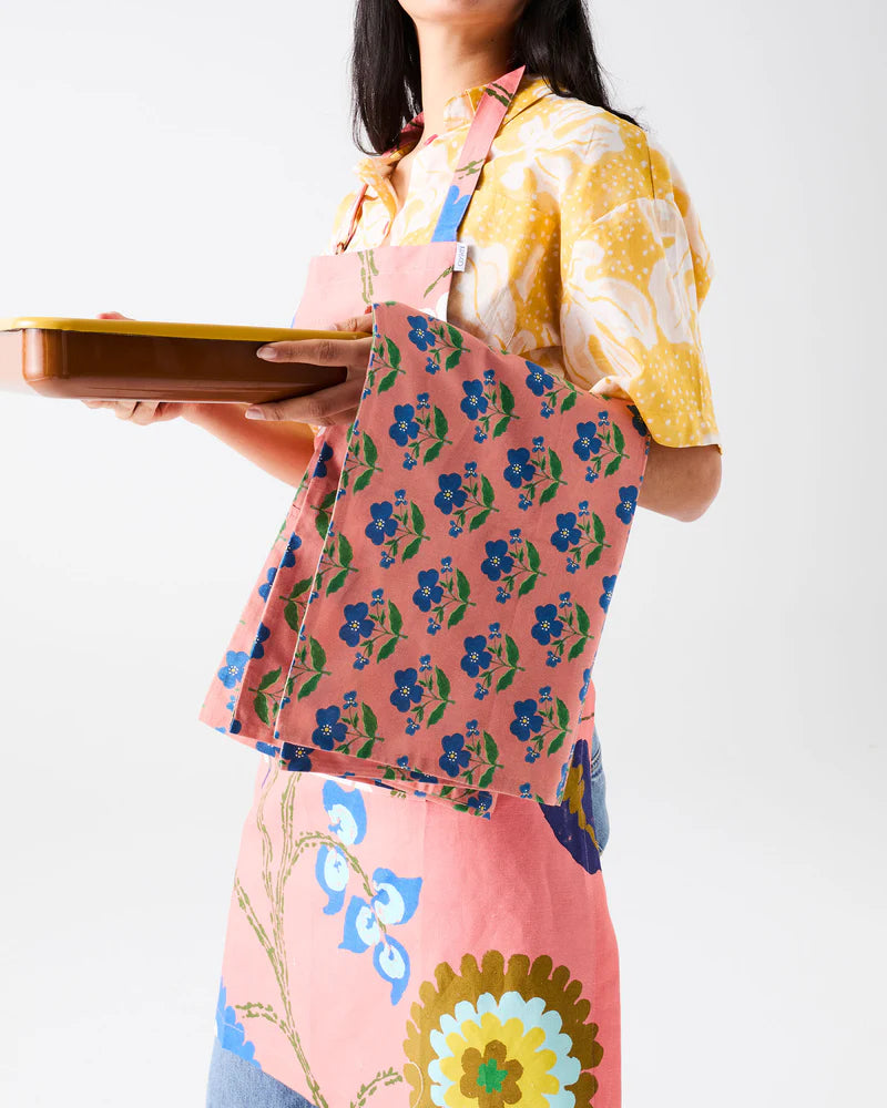 ANNA SPIRO INDIAN SUMMER ROSE TEA TOWEL from the amazing range of Kip & Co 