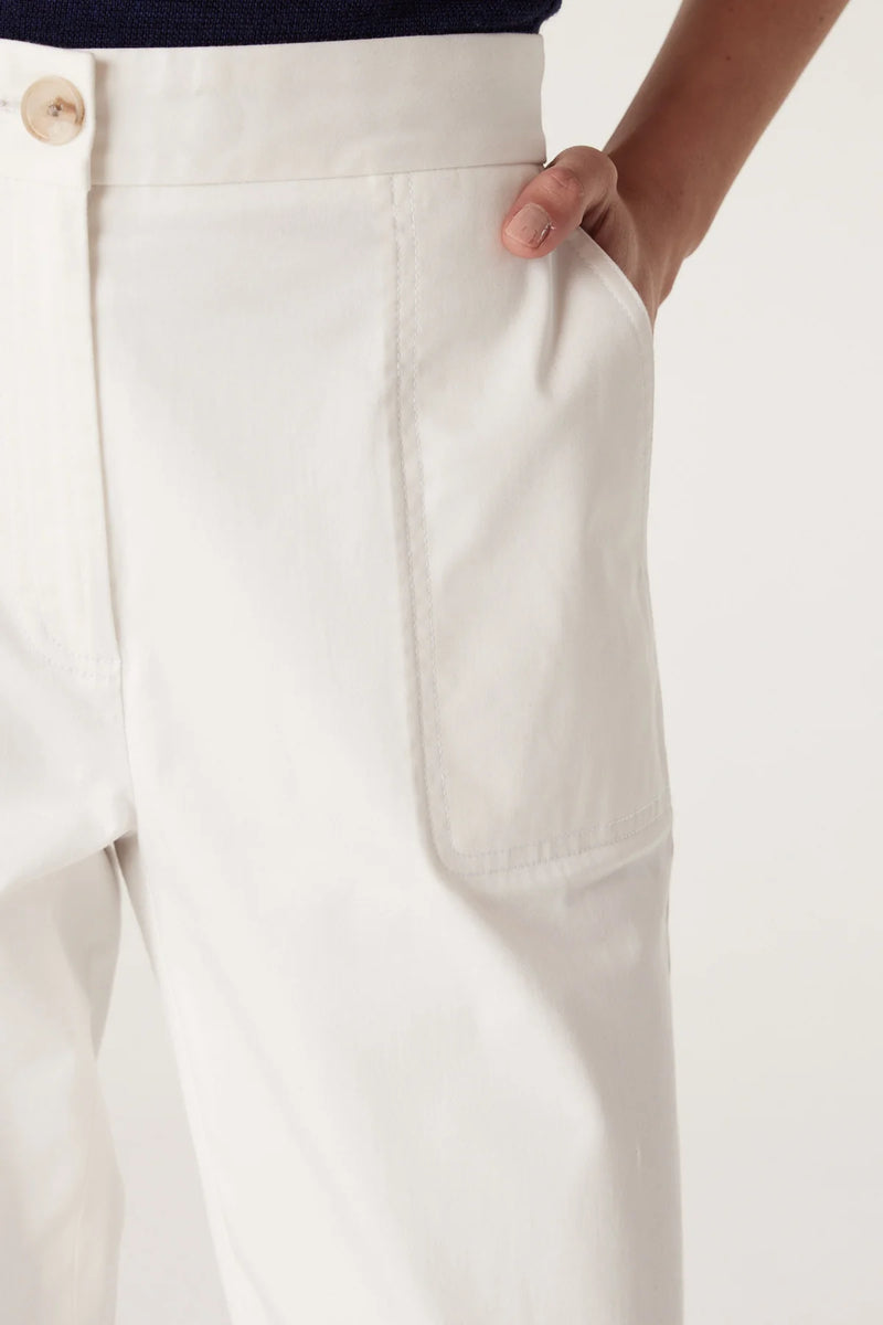 MARI PANT | White