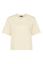 PIMA BOXY TEE | Yellow - Darling & Domain