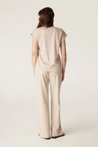 PIMA TEE | Stone - Darling & Domain