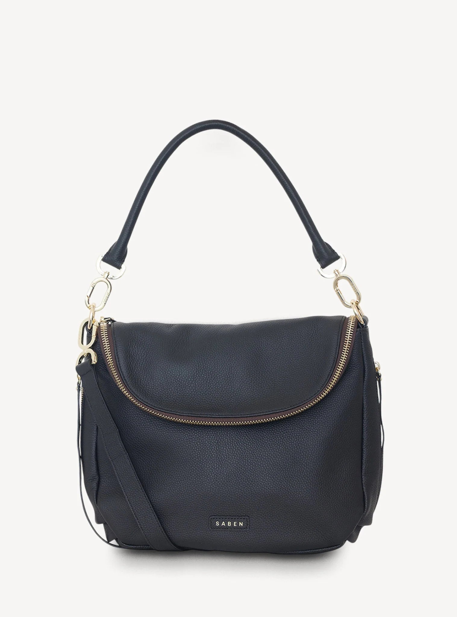 FRANKIE SHOULDER BAG in Black by Saben