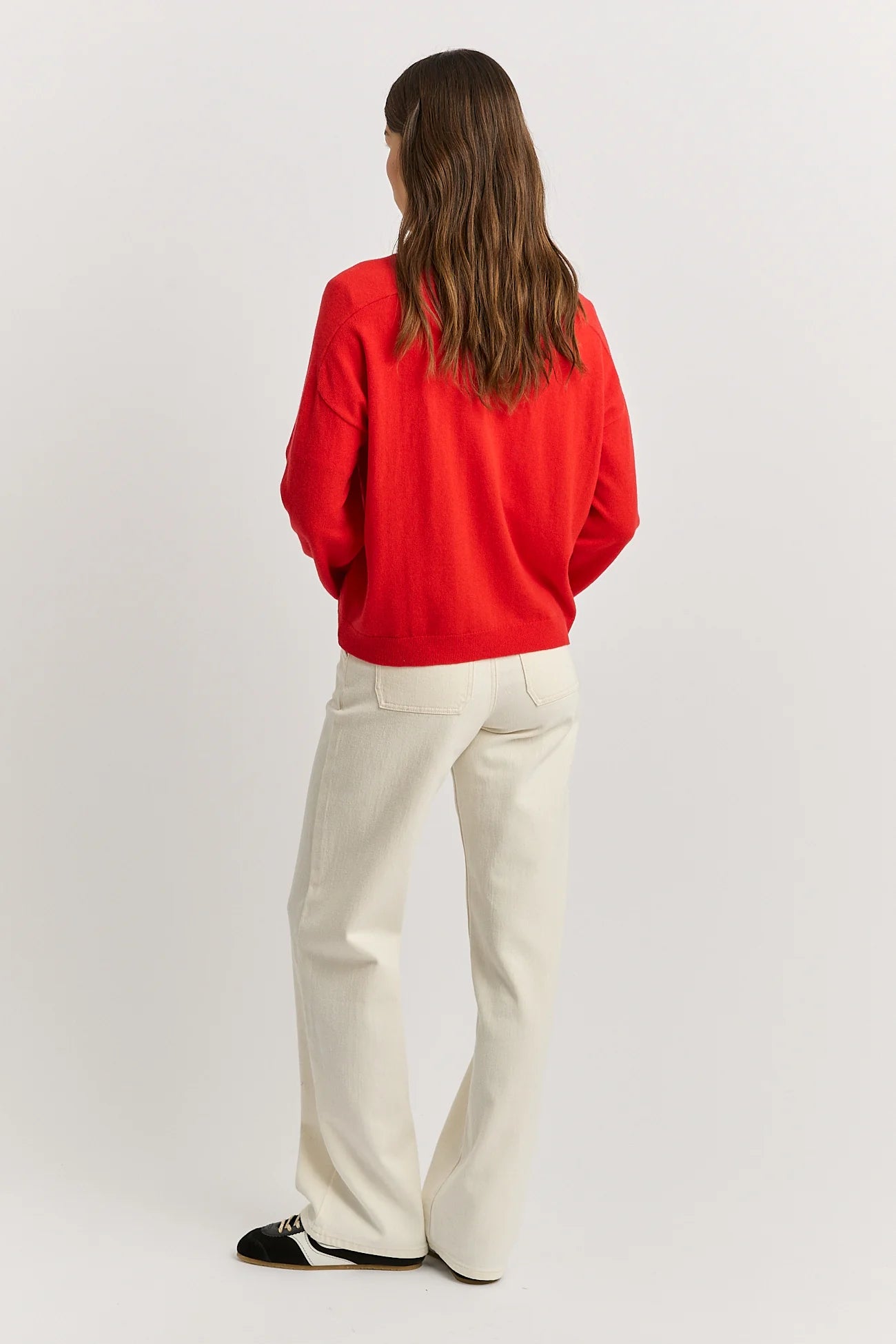FINE JERSEY POLO in Poppy by Toorallie