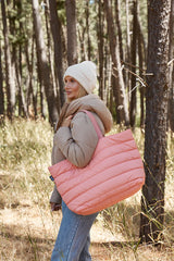 Base Supply Co Cloud Take It base bag in Sorbet Pink