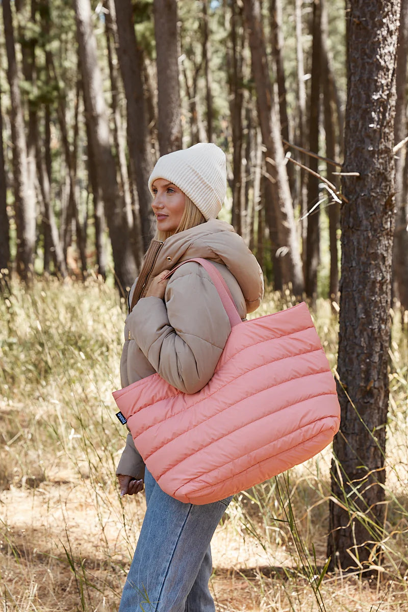 Base Supply Co Cloud Take It base bag in Sorbet Pink