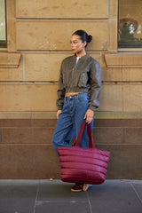 CLOUD TAKE IT BASE BAG in Burgundy by Base Supply