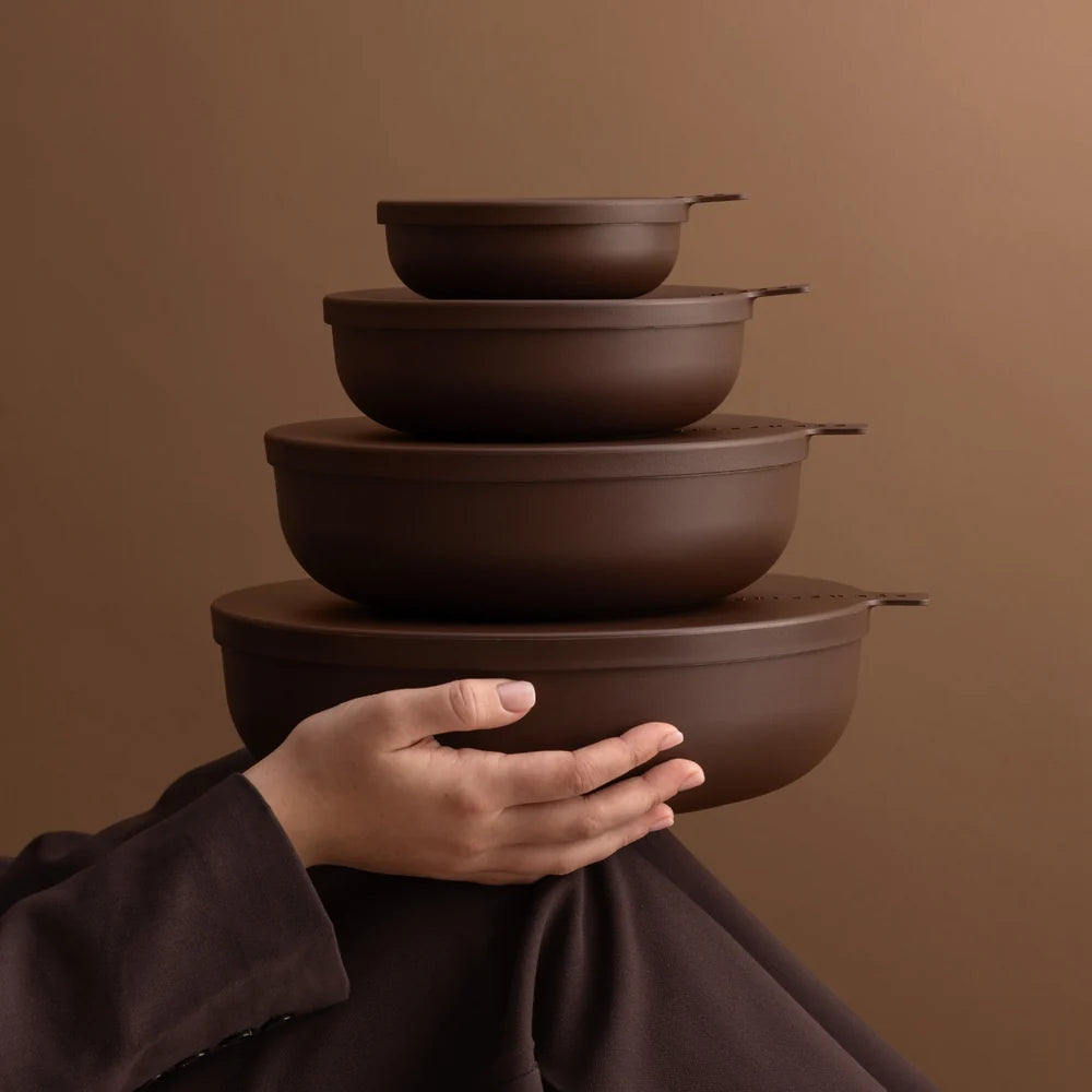 STYLEWARE NESTING BOWL in Cocoa from Styleware
