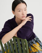 COMPOSURE CARDIGAN in Dahlia by Kowtow Australia